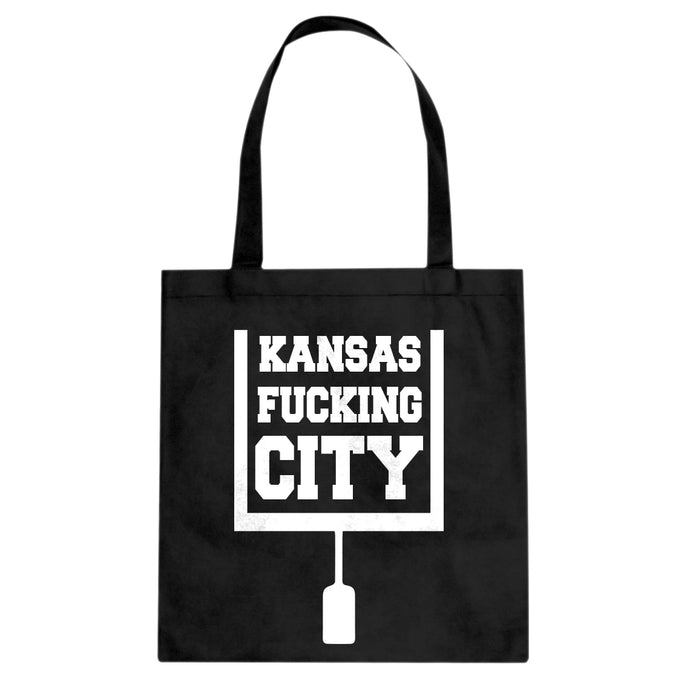Kansas Fucking City Cotton Canvas Tote Bag