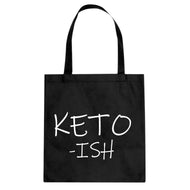 KETO -ish Cotton Canvas Tote Bag