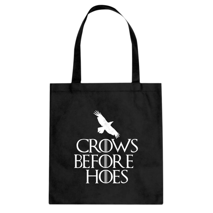 Tote Crows Before Hoes Canvas Tote Bag
