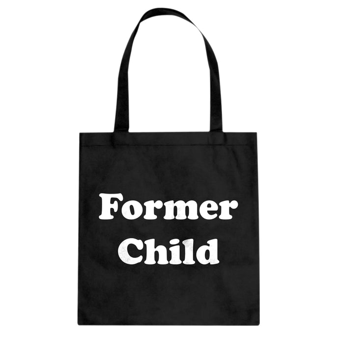 Former Child Cotton Canvas Tote Bag