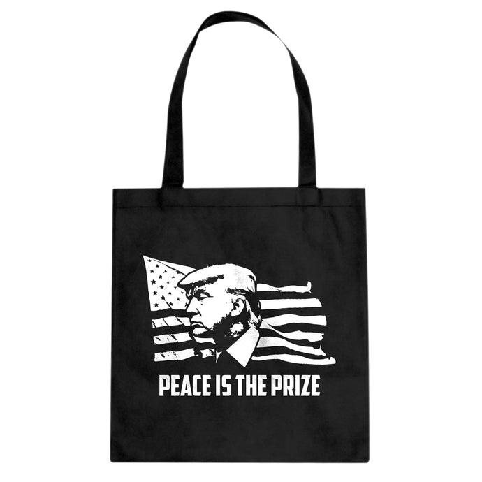 Tote Peace is the Prize Canvas Tote Bag