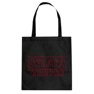 Straya Things Cotton Canvas Tote Bag