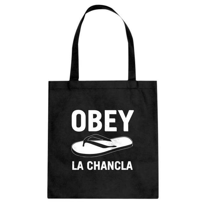Obey La Chancla Cotton Canvas Tote Bag