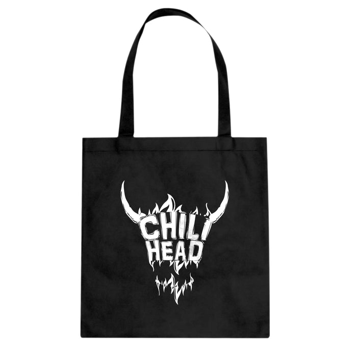 Chili Head Cotton Canvas Tote Bag