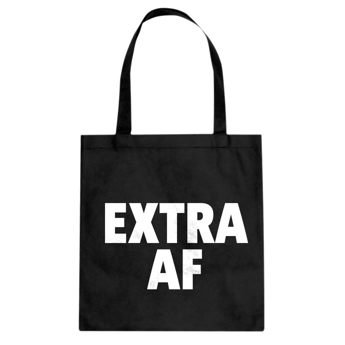 Extra AF Cotton Canvas Tote Bag