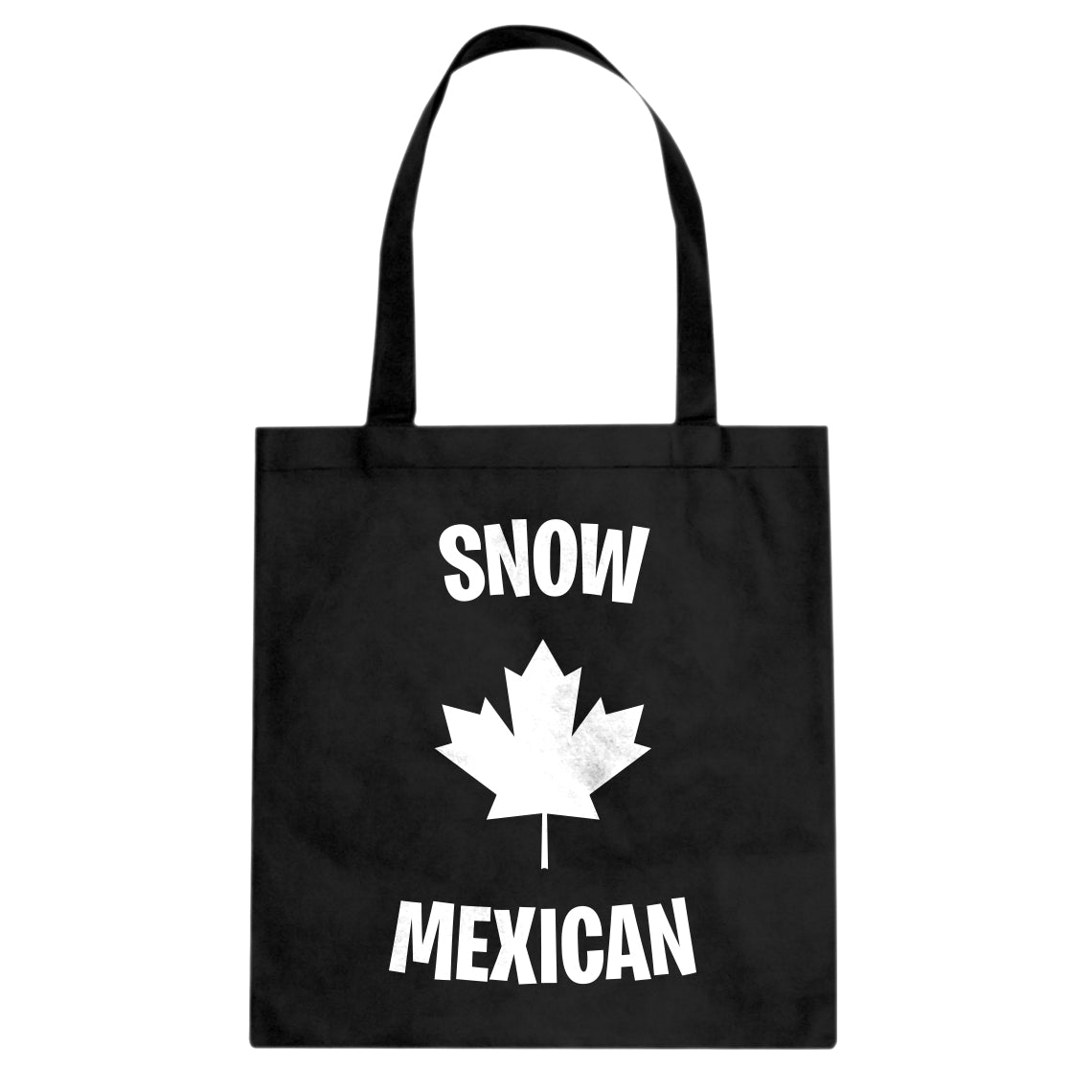 Snow Mexican Cotton Canvas Tote Bag