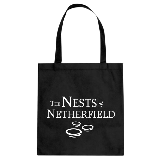 The Nests of Netherfield Cotton Canvas Tote Bag