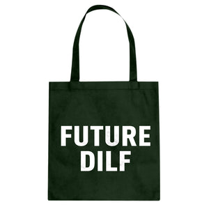 FUTURE DILF Cotton Canvas Tote Bag