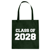 Class of 2028 Cotton Canvas Tote Bag