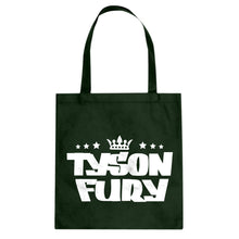 Tyson Fury The Gypsy King Cotton Canvas Tote Bag
