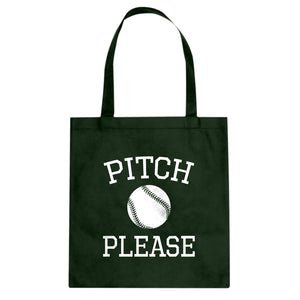 Tote Pitch Please Canvas Tote Bag