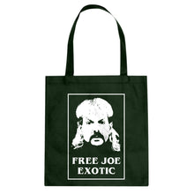 Free Joe Exotic Cotton Canvas Tote Bag