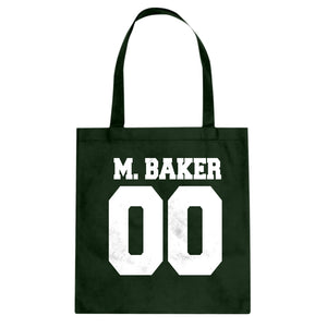 M. BAKER 00 Cotton Canvas Tote Bag