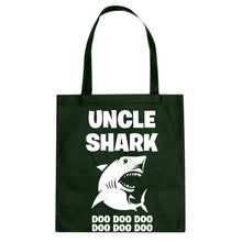 Uncle Shark Cotton Canvas Tote Bag