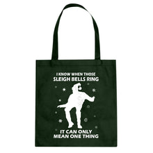 Tote When Those Sleigh Bells Ring (was 3109) Canvas Tote Bag