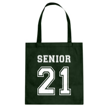 Tote Senior 2021 Canvas Tote Bag