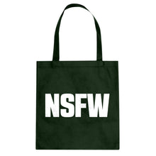 Tote Not Safe for Work Canvas Tote Bag