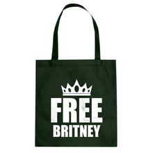 FREE BRITNEY Cotton Canvas Tote Bag