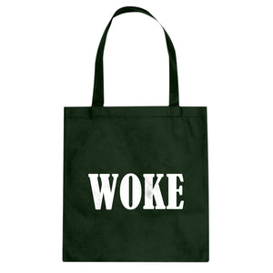 Woke Cotton Canvas Tote Bag
