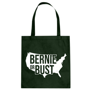 Bernie or Bust Cotton Canvas Tote Bag