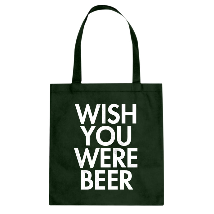 Tote Wish You Were Beer Canvas Tote Bag