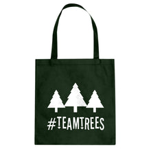 TEAM TREES Cotton Canvas Tote Bag