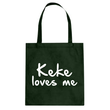 Keke Loves Me Cotton Canvas Tote Bag