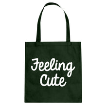 Feeling Cute Cotton Canvas Tote Bag