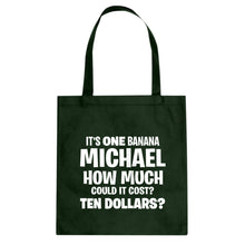 Its ONE BANANA Michael Cotton Canvas Tote Bag