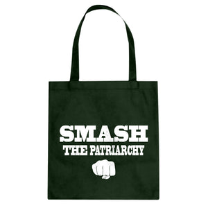 Smash the Patriarchy Cotton Canvas Tote Bag