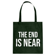 The End is Near Cotton Canvas Tote Bag