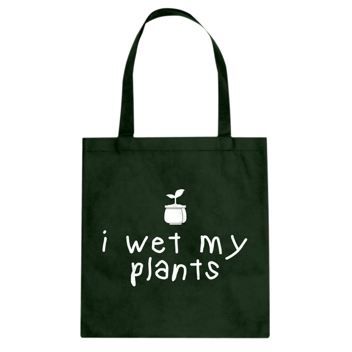 Tote I Wet My Plants Canvas Tote Bag