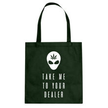 Take Me to Your Dealer Cotton Canvas Tote Bag