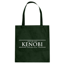 Tote Vote Kenobi Canvas Tote Bag