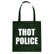 Tote Thot Police Canvas Tote Bag