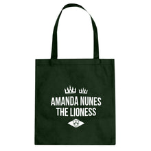 Amanda Nunes the Lioness Cotton Canvas Tote Bag