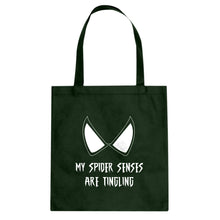 My Spider Senses are Tingling Cotton Canvas Tote Bag