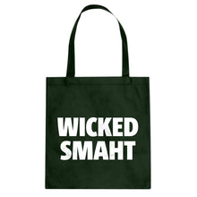 Wicked Smaht Cotton Canvas Tote Bag