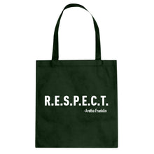 RESPECT Cotton Canvas Tote Bag