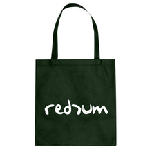 Redrum Cotton Canvas Tote Bag