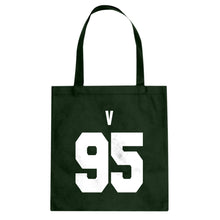 V 95 Cotton Canvas Tote Bag