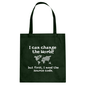 Tote I Can Change the World Canvas Tote Bag
