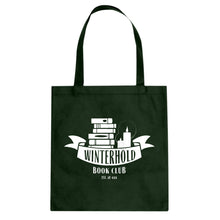 Winterhold Book Club Cotton Canvas Tote Bag