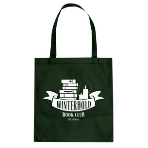 Winterhold Book Club Cotton Canvas Tote Bag
