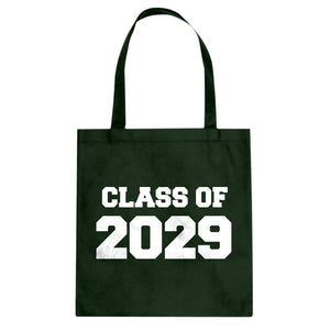 Class of 2029 Cotton Canvas Tote Bag