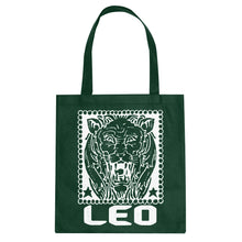 Tote Leo Zodiac Astrology Canvas Tote Bag