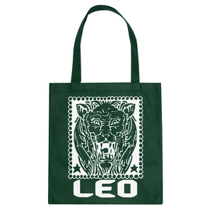 Tote Leo Zodiac Astrology Canvas Tote Bag
