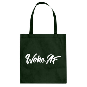 Tote Woke AF Canvas Tote Bag