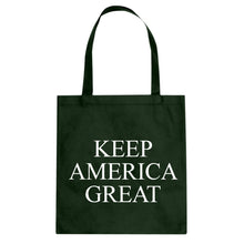 Keep America Great Cotton Canvas Tote Bag