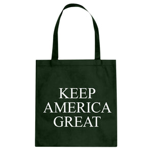 Keep America Great Cotton Canvas Tote Bag